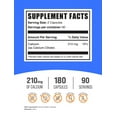 thumbnail image 2 of BulkSupplements Calcium Citrate Capsules - 210mg per Serving (180 Capsules - 90 Servings), 2 of 5