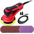 thumbnail image 4 of Ourlova Electric Random Orbital Sander,PioneerWorks Brushless Motor,Powerful 350W & Low Vibration Palm Sander,10000 RPM Variable Speed,6-Inch For Woodworking, Polishing,Carpentry, 4 of 9