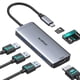 thumbnail image 1 of Adaptador USB C Hub HODO 6 en 1 con HDMI 4K, USB 3.0, SD/TF para MacBook, 1 of 7