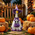 thumbnail image 4 of RUINIXCW Halloween Porch Goose Outfits for 23 inch Cement Plastic Goose Statue Accessories Holiday Porch Goose Clothes Ghost Dress Witch Hat Pumpkin Basket Set Yard Patio Lawn Art Decor (No Goose), 4 of 6