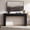 Black Oak, variant on KeyWhat 63" Entryway Console Table with 2 Drawers, Wooden Modern Sofa Table Behind Couch for Hallway, Entryway, Living Room, Rustic Oak