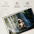 thumbnail image 6 of Elephant Stock Elephant Bath Time Wall Art - Horizontal Canvas Wall Art - Living Room Wall Decor - Animal Canvas - Gray And Blue Decor - 12" x 8", 6 of 8