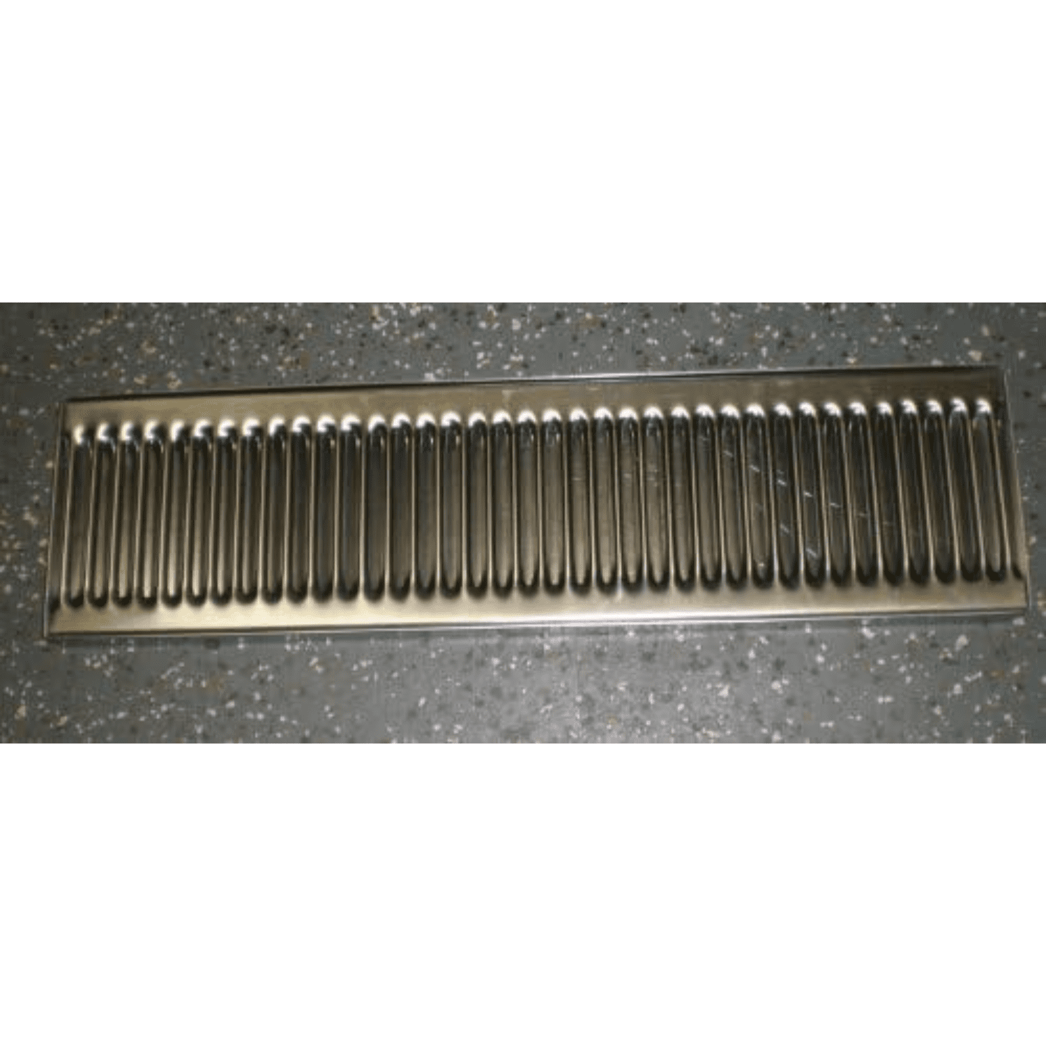 rattleware Stainless Steel Drip Tray - Durable Commercial Grade with Removable Grate - Ideal for Espresso Machines, Cafes, Bars & Restaurants – Size 5"x19"x0.75"