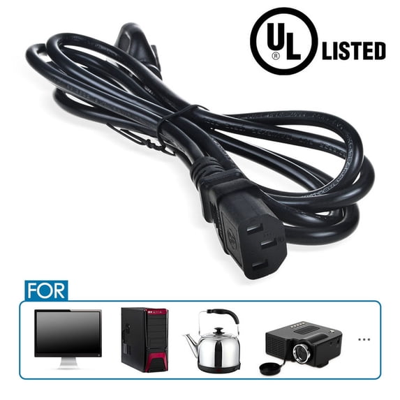 PKPOWER 6ft/1.8m UL Listed AC IN Power Cord Outlet Socket Cable Plug Lead for Crestron Adagio AES AMS-AIP 6-Zone/Room Entertainment System