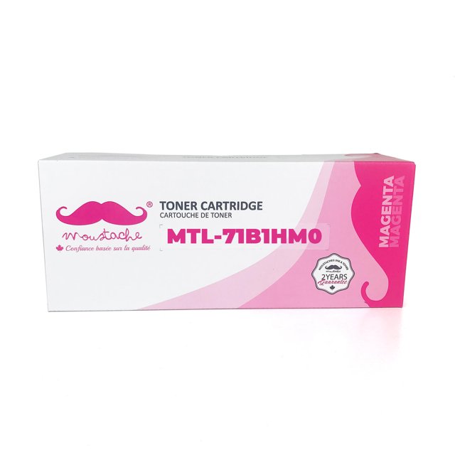 Moustache Lexmark 71B1HM0 Compatible Magenta Toner Cartridge for Lexmark CS417dn CS517de CX417de CX517de