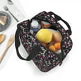 thumbnail image 5 of Yiaed Daisies Flowers Print Insulated Lunch Bag Reusable Cute Tote Lunch Box, Leakproof Cooler Lunch Bags for Work Office Travel School Picnic, 5 of 5