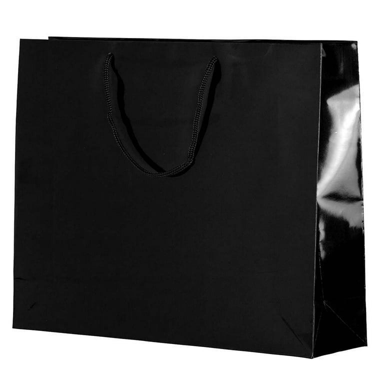 Black Glossy Jumbo Gift Bag