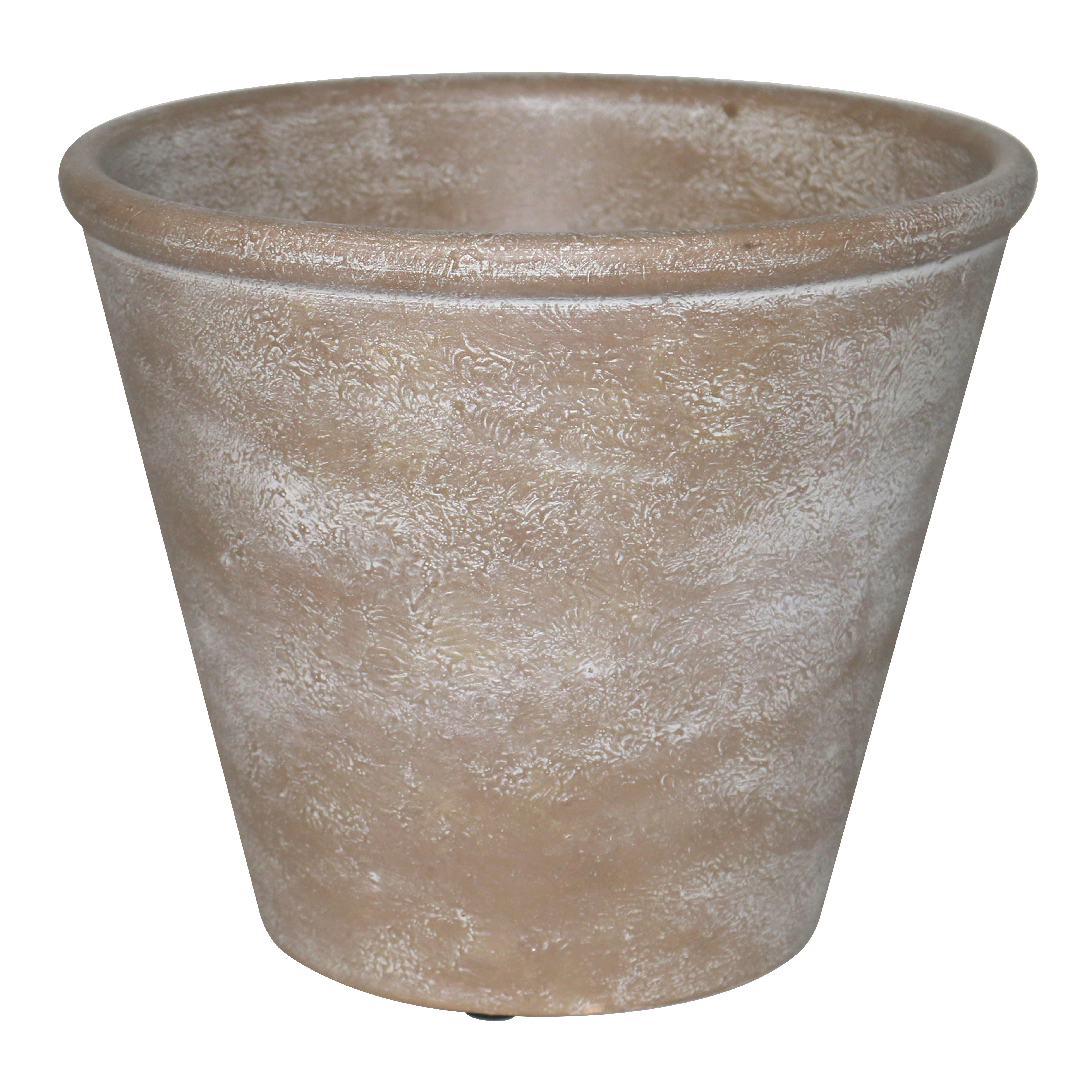 Better Homes&gardens 10 inch Hand-painted Brown Ceramic Pot - image 3 of 9