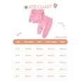 thumbnail image 5 of GYRATEDREAM Girls 2 Piece Outfits Kids Velour Sweatsuit Fall Tracksuits Ruffle Long Sleeve Pullover Sweatpants Clothing Sets, 5 of 9