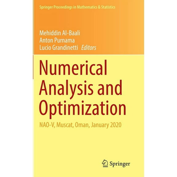 Springer Proceedings in Mathematics & St Numerical Analysis and Optimization: Nao-V, Muscat, Oman, January 2020, Book 354, (Hardcover)