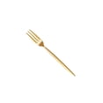 thumbnail image 2 of Youkk Fruit Fork Snack Cake Candy Mirror Surface Tableware Kitchen Gadgets Solid Toothpicks Party Accessories Gold, 2 of 6