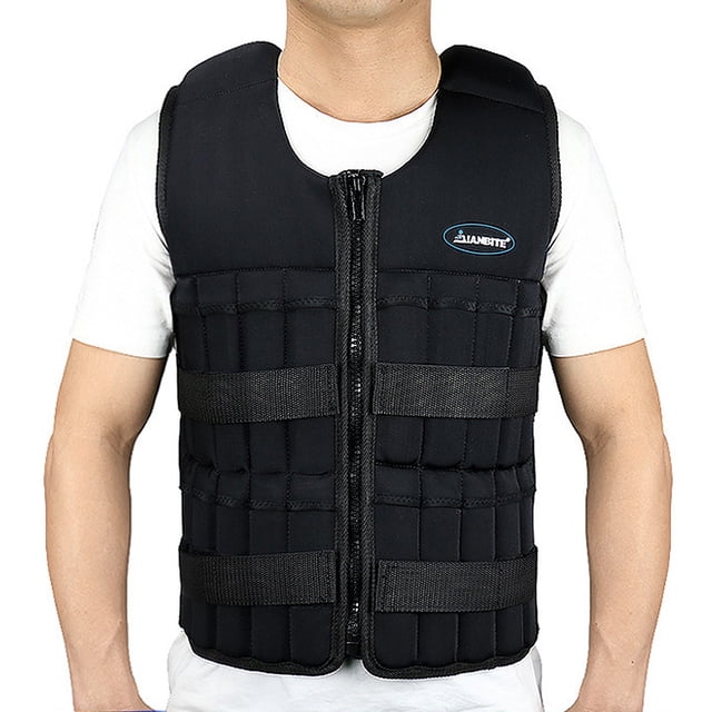 Chaleco con peso ajustable Fitness Entrenamiento con pesas Entrenamiento Chaqueta de boxeo Chaqueta Abanopi Chaleco ponderado