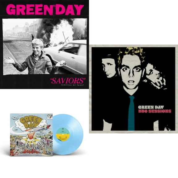 Saviors (Edition De Luxe/2LP/Hot Pink W/ White Splatter Vinyl) & Dookie (X) (Baby Blue LP Vinyl) & Bbc Sessions (X) (2LP/Milky Clear Vinyl) (I)