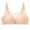 01 Khaki, variant on XIAfhje Women's Bras Non Wired Plus Size Comfort Wireless Sports Yoga Padded Bras Full Cup Lace Bra Full Coverage Everyday Bras High Impact