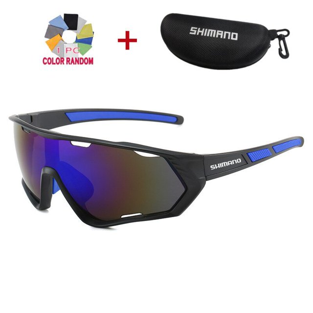 SHIMANO-Gafas de protección UV para hombre y mujer, lentes de sol coloridas para deportes al aire libre, bicicleta de montaña qiuyongming unisex