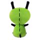 thumbnail image 4 of Peluche de peluche verde con dibujos animados de alienígenas de 25 cm para niños, 4 of 6