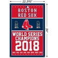 thumbnail image 3 of MLB Boston Red Sox - Champions 18 Wall Poster with Push Pins, 22.375" x 34", 3 of 3