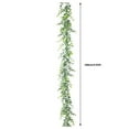 1Packs Garlands Greenery Garlands Vines Total 5.91ft Hanging For