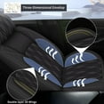 thumbnail image 4 of AOMSAZTO Front Car Seat Covers Fit for Ford Fusion 2010-2020 Faux Leather Seat Covers Waterproof Seat Cushion Protector Compatible Airbag( 2 PCS Front Seats, Black), 4 of 7