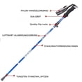 thumbnail image 3 of Walking poles – foldable. adjustable, lightweight, telescopic, 3 of 5