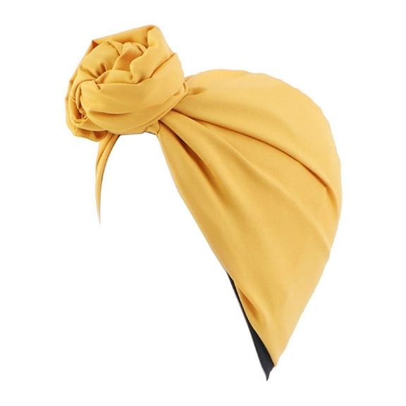 Stylish Stretch Head Wrap Knotted Turban for Women Hair Accessory Comfortable Knotted Head Scarf Wrap
