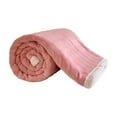 thumbnail image 6 of Djunllk Throw Blanket - pink Microfiber Ultimate Cozy Soft Blanket, Breathable Fluffy Blanket All Season Use, 27.5" x 39.3", 6 of 7
