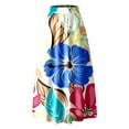 thumbnail image 4 of Jupes pour Femmes, Mode Féminine Imprimée Décontractée Taille Haute Fête Vacances Plage Jupe, 4 of 4