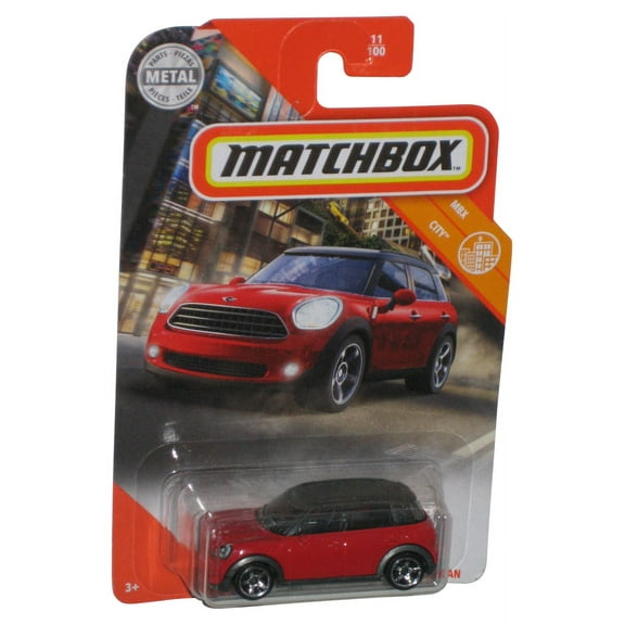 Matchbox MBX City (2019) Red 2011 Mini Countryman Toy Car 11/100