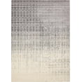 thumbnail image 2 of Unique Loom Del Mar Ombre Print Area Rug 10' x 14' Rectangle Gray/Ivory, 2 of 2