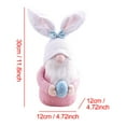 thumbnail image 6 of Easter Gnome Plush Decorations for Home Easter Gnomes Plush Table Party Holiday Decoration Gnome Gifts for Women Gnome Decors Gifts Colorful 11.8 In, 6 of 6