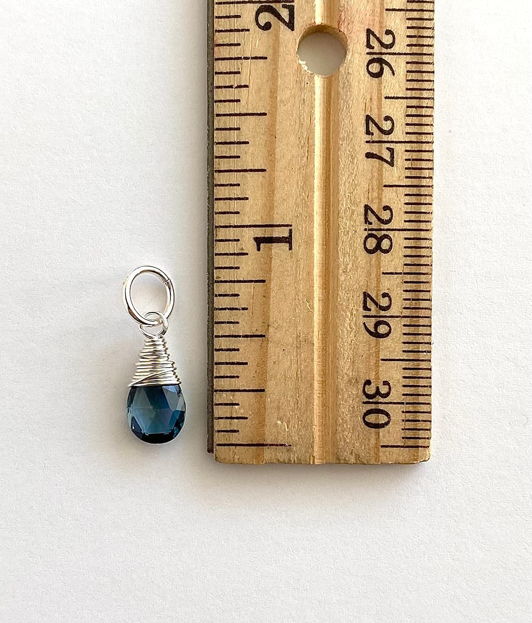 Sterling Silver Blue Topaz Pendant