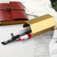 thumbnail image 4 of 1pc Porte-Stylo en Acier Inoxydable Hexagonal en Métal, Stockage de Papeterie de Bureau, 4 of 4