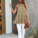 thumbnail image 1 of Camiseta sin mangas para mujer, camiseta sin mangas para mujer, camiseta informal de verano sin mangas, camisetas casuales sin mangas para mujer, valor excepcional, 1 of 6