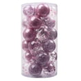 thumbnail image 4 of 30 piezas de adornos navideños de bolas irrompibles, suministros para fiestas, decoraciones para árboles de Navidad para aniversario, dormitorio, Rosa, 4 of 8