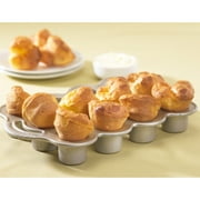Nordic Ware Platinum Collection Small Nonstick Cast Aluminum Popover Pan