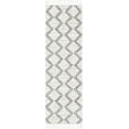 thumbnail image 2 of Well Woven Kennedy Reeve Modern Chevron Pattern Kids Grey Ivory 2'3" x 7'3" Runner Rug, 2 of 8