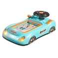 thumbnail image 4 of Volante de juguete para niños, simulación de conducción de coches, regalo de cumpleaños, juego de carreras interactivo educativo temprano para niños, 4 of 8