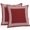 Dark Red, variant on Aqua Geometric Throw Pillow Covers 18x18 Inch Set of 2, White Greek Key Design Abstract Modern Art Waterproof Outdoor Pillow Covers, Decorative Cushion Pillowcases for Couch, Sofa, Bed, Garden, Patio