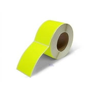 Next Day Labels, 3 X 5 Rectangle Inventory Color Coding Labels, 500 Per Roll Fluorescent Yellow