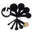 thumbnail image 1 of Juego de cucharas y tazas de medición 10 en 1 Juego de medición de plástico de cocina para medir ingredientes secos y líquidos Vhermosa Cojines, 1 of 8