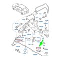 thumbnail image 3 of Front Windshield Washer Nozzle with Heating 135045 XS41-17666-A for Focus 1998-2004 XS4117666BE Wiper Washer Jet, 3 of 5