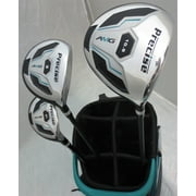 Mens RH Complete Golf Club Set Driver, Fairway Wood, Hybrid, Irons, Putter & Deluxe Stand Bag Superior Quality Right Handed Golf Equipment