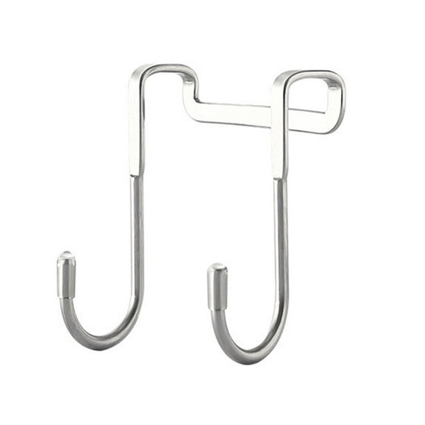jovati Stainless Steel S Hooks Stainless Steel S-Shaped Double Hooks  Hanging Hangers Kitchen Supplies 