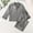 Gray, variant on Efsteb Women's Pajamas Button Turndown Collar Long Sleeve Tops Long Pants Pajama Set Comfy Sleepwear Loose Solid Color Two Piece Set Fall Fashion Loungewear Outfit (Green,M)