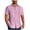 Pink, variant on Nmnitkp Men's Short Sleeve Button Down Shirt, Ethnic Geometric Print Casual Collared Top, Lightweight Summer Relaxed Fit Vacation Shirt for Men Light Blue,L
