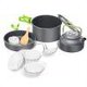 thumbnail image 1 of Kit de utensilios de cocina para acampar Kits de ollas de cocina de picnic plegables para viajes de picnic (verde), 1 of 8