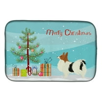 Papillon Christmas Tree Dish Drying Mat