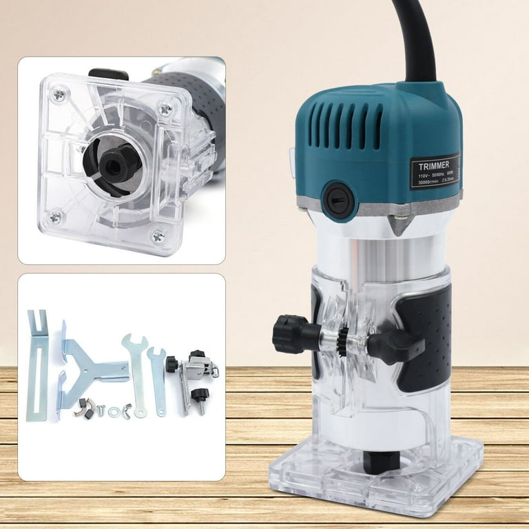 1 4Inch 800W Electric Handheld Trimmer Wood Working Wood Router