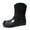 Black, variant on AUXDIQ Wellington Boots Women Mid-calf Wellies Waterproof Rain Boots Outdoor Garden Shoes