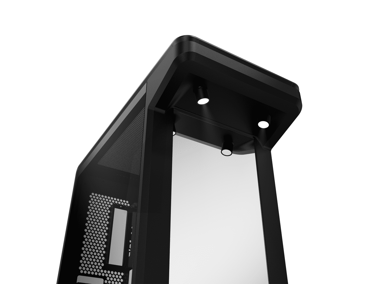 Cooler Master MasterFrame 360 STAGE Mirror Open-Frame ATX PC Case, Front Mirrored Display Platform, 430mm GPU Max, 360mm Radiator Support, PCIe 5.0, support up to 12×120mm Fans, USB4 Type-C